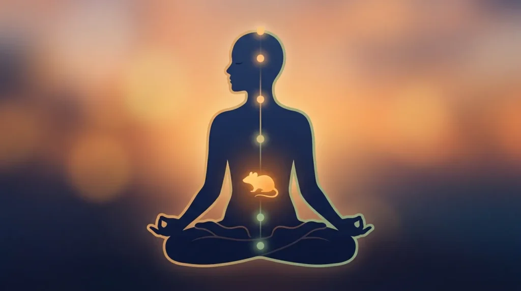 Mice dream meaning aligned with chakra energy points