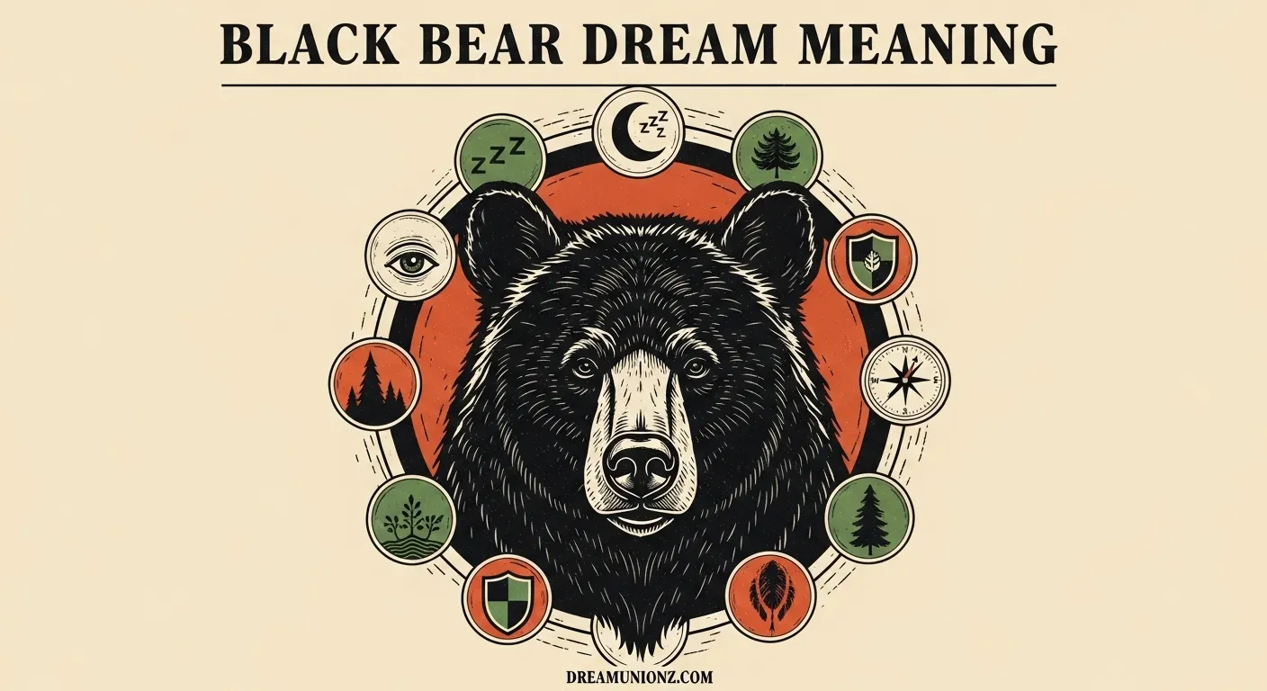 black bear dream meaning