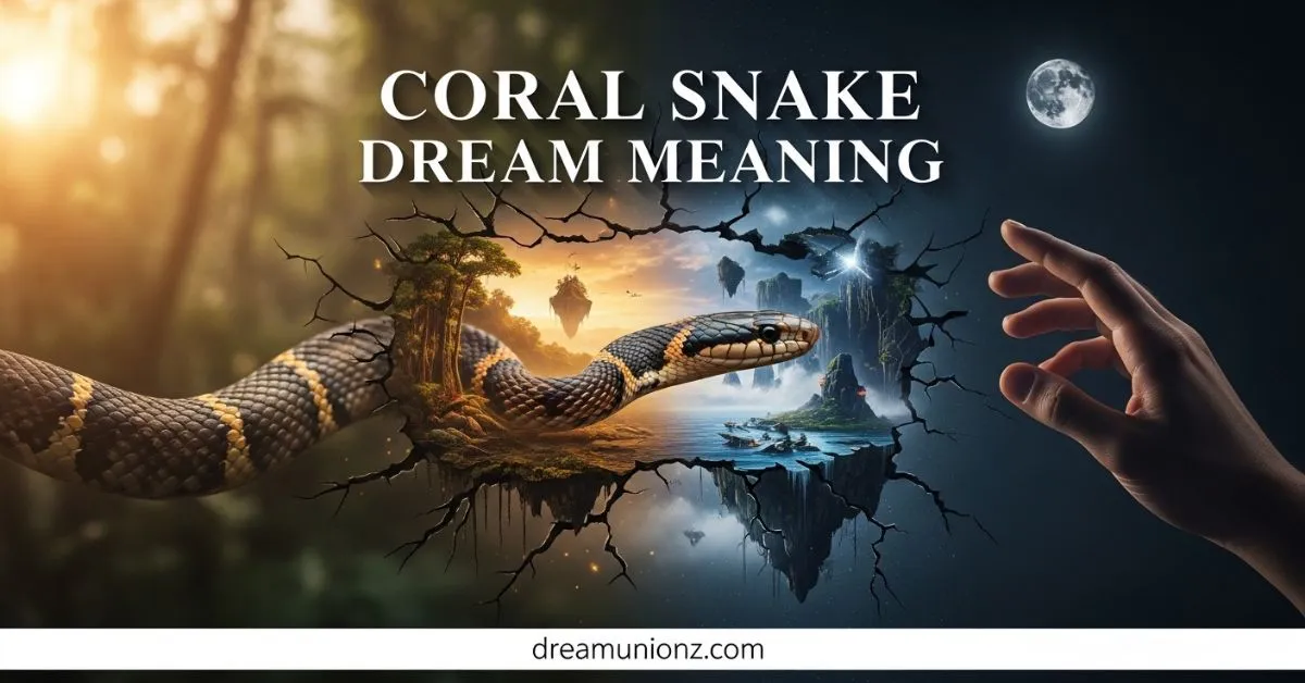 coral snake dream meaning