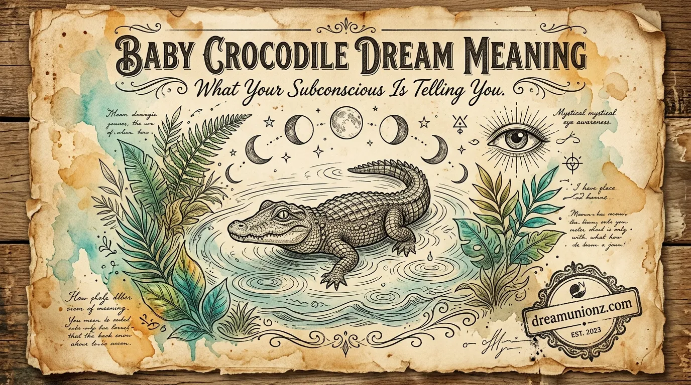 Baby Crocodile Dream Meaning