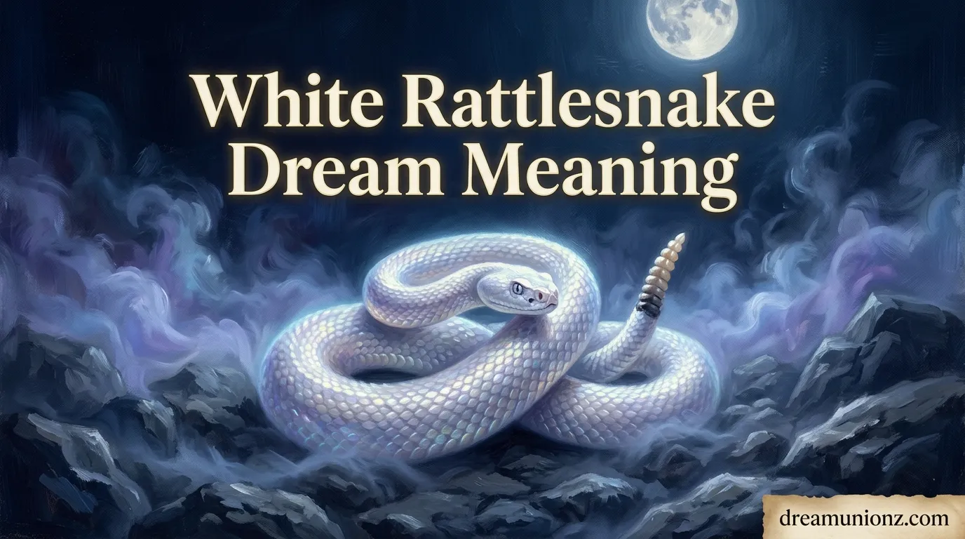 White Rattlesnake Dream Meaning