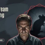 Man in deep psychological tension contemplating mice dream meaning and hidden subconscious warning signals.