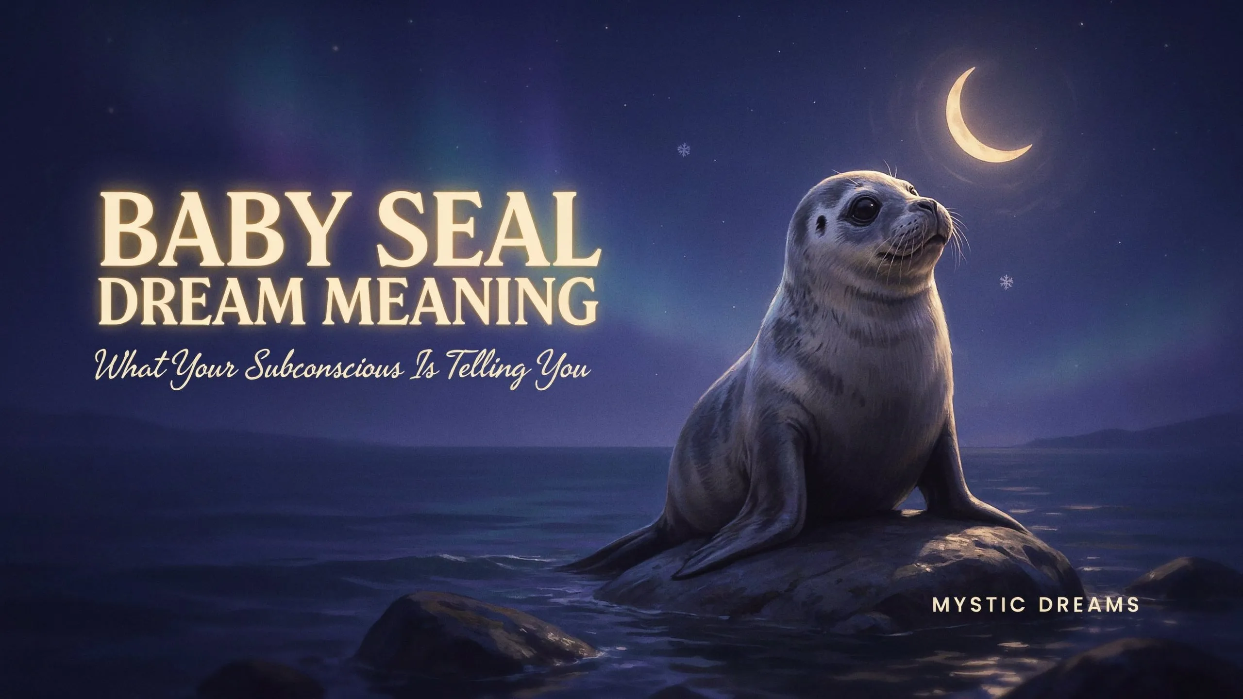 Baby Seal Dream Meaning