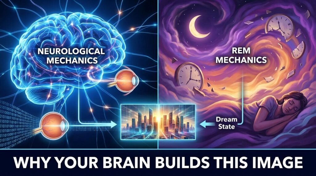 Neurological & REM Mechanics: Why Your Brain Builds This Image