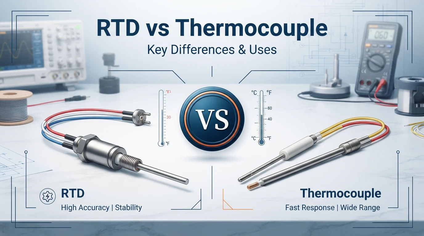 RTD vs thermocouple differences