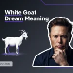 Man in deep psychological thought confronting a white goat symbol — white goat dream meaning warning interpretation.